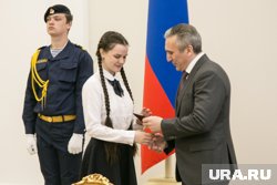 На мероприятии присутствовали школьники со всего региона