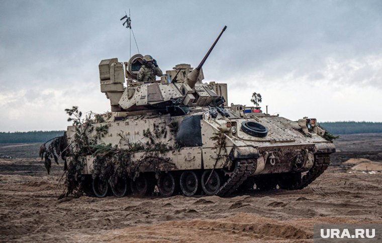 Американские БМП Bradley, которые были переданы Киеву, уничтожены