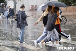 Ливни начнутся в 5 часов утра и продлятся до вечера