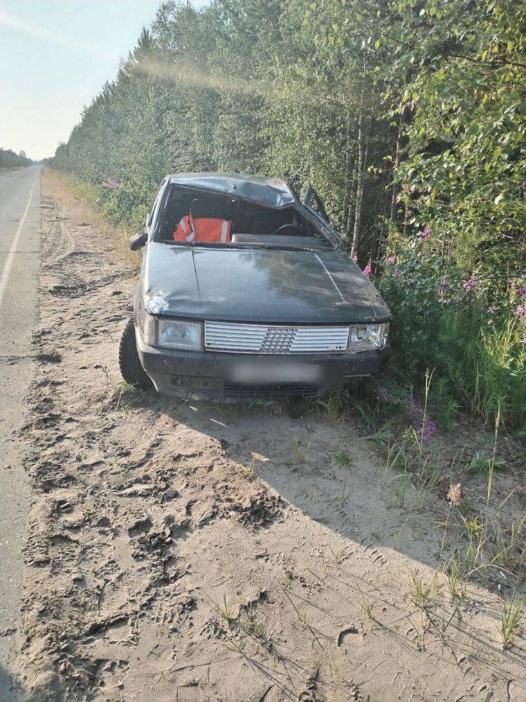 Водитель авто не справился с управлением