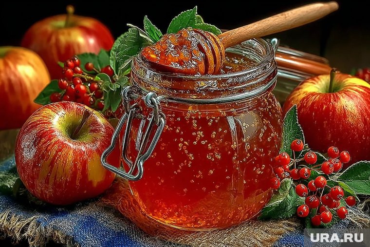 Яблочное варенье поможет заменить магазинные сладости