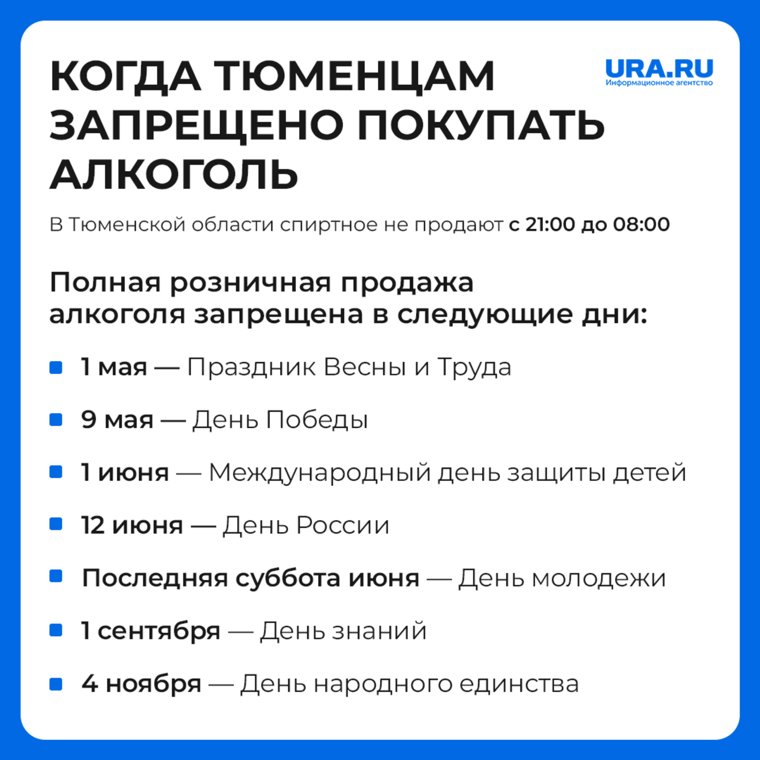 Памятка по продаже алкоголя в регионе