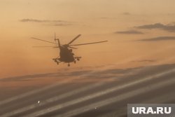 Поисково-спасательная операция по обнаружению вертолета приостановлена
