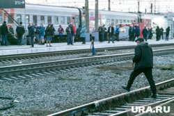 Случай произошел во время стоянки поезда Москва - Новый Уренгой