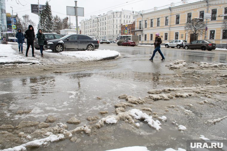 В Екатеринбурге днем 13 марта будет дождь с мокрым снегом