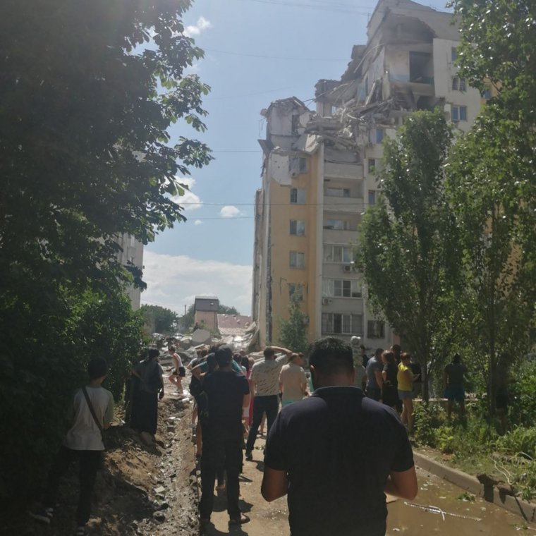 В Саратове взорвался газ 