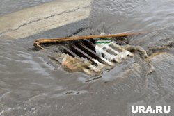 В ливневку не уходят грунтовые воды