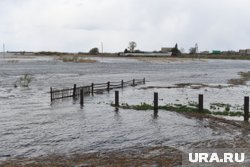 Уровень воды в Абатском районе достиг 1096 сантиметров