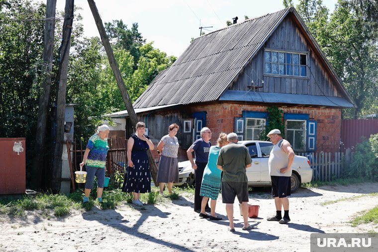 В СНТ люди живут и круглогодично