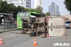 В момент ДТП в автобусе находилось восемь пассажиров