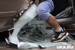 В результате аварии пострадал водитель (архивное фото)