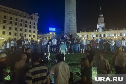 Сотрудники полиции разогнали митингующих (архивное фото)