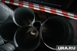 Возле труб в Кургане гуляли дети