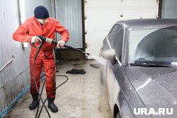 Вымыть машину можно только в специально отведенном месте