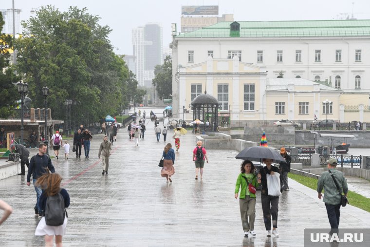 Дожди останутся в Екатеринбурге на все выходные