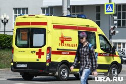 Пострадавшего увезли в городскую больницу
