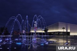 В Новом Уренгое готовится  открыть  светомузыкальный фонтан
