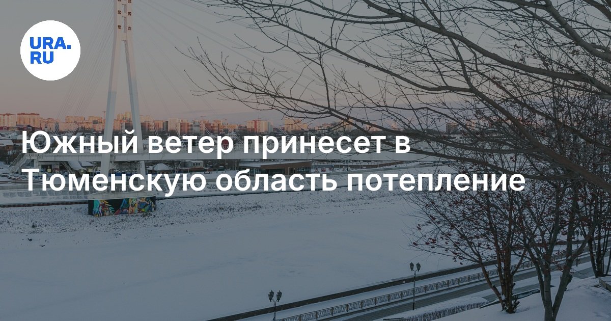 Погода в Тюменской области 14 января 2025 года