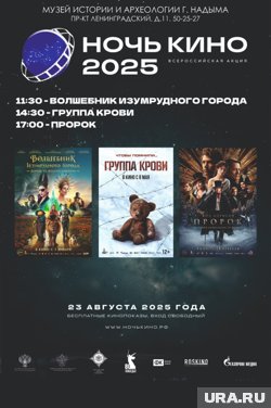 В Надыме в 10-й раз пройдет «Ночь кино»
