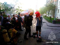 Причина пожара устанавливается