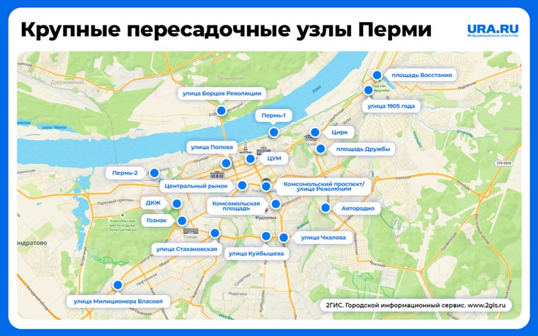 Здесь останавливаются десятки автобусов или сразу несколько видов транспорта