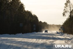 Движение по зимнику закрыли из-за непогоды (архивное фото)