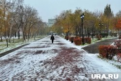 Осадки в виде мокрого снега ожидаются в Кургане и Шадринске