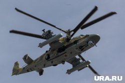 Mash: вертолеты Ка-52 сбивают беспилотники ВСУ в Подмосковье. Видео