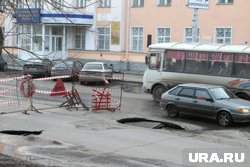 На участке трассы Тюмень – Боровский – Богандинский обвалилась проезжая часть