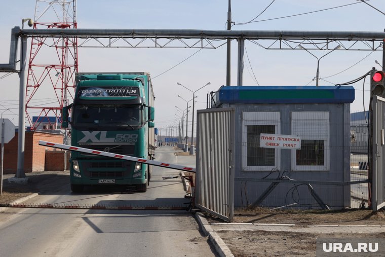 На курганской границе не пропустили лошадей, которых везли в фуре на убой