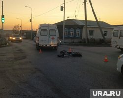 Кадр с места аварии