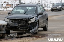 Водитель легкового автомобиля кончался на месте происшествия