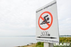 На запрещенных для купания местах установлены оповещающие знаки