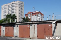 Гаражи находятся на улице Елизарова