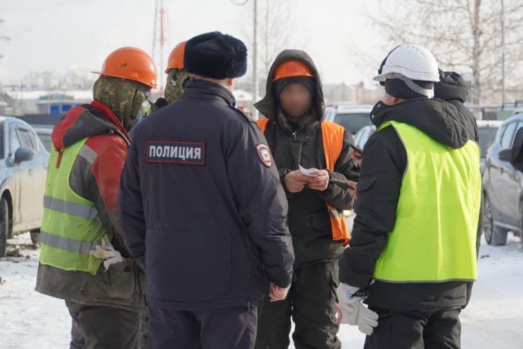 Полицейские Кургана провели рейд среди мигрантов в городе и Кетово