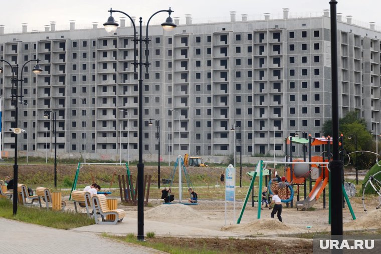 Строящиеся дома в Кургане рискуют остаться без жильцов