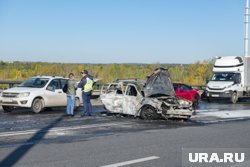 На трассе Сургут-Нижневартовск произошло массовое ДТП