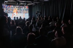 Фильм про бойца первым увидели преданные фанаты, одноклубники бойца и сам Штырков