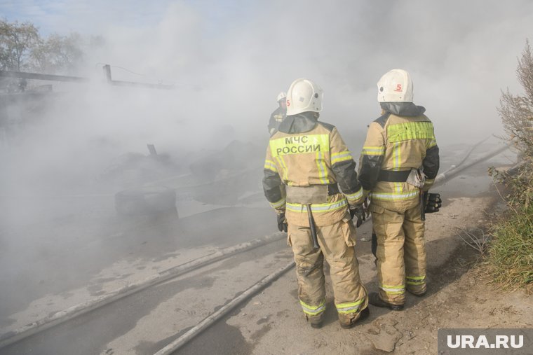 Площадь пожара достигала 1300 квадратных метров