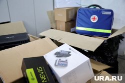 Военные получили от Курганской области РЭБ и квадрокоптеры