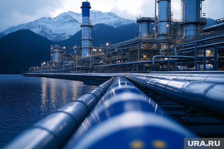 Российские поставки газа и нефти снизились в июле