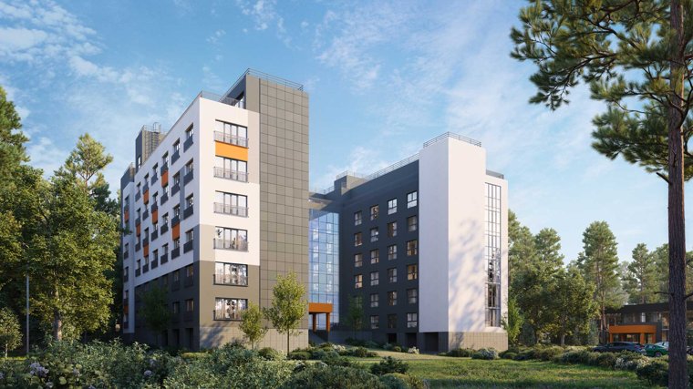 В целом в парк-отеле будет построено 3 корпуса на 654 номера, этот корпус возведут в третьем квартале 2026 года