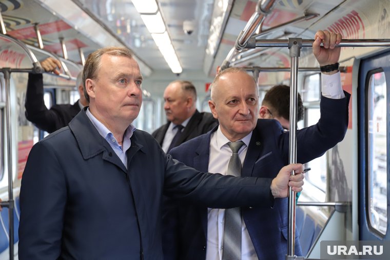 Алексей Орлов проехал с директором метро Андреем Панаиотиди