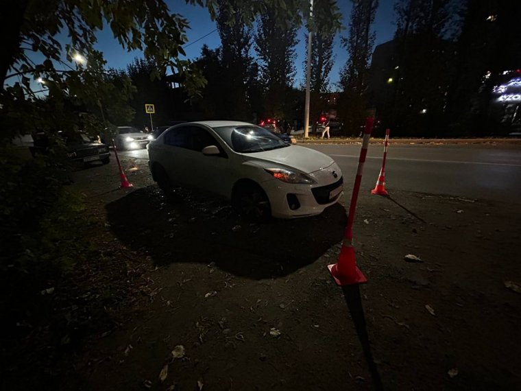 Водитель выезжала со двора и не заметила ребенка