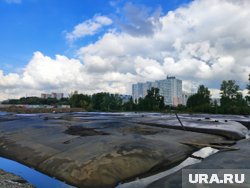 Ил временно хранится в геотубах на четырех площадках