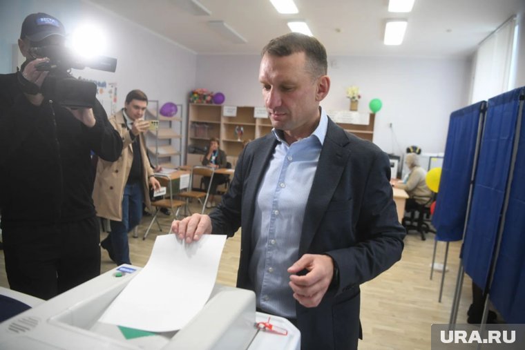 Александр Каптюг проголосовал на выборах