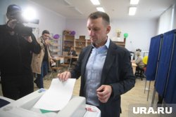 Александр Каптюг проголосовал на выборах 