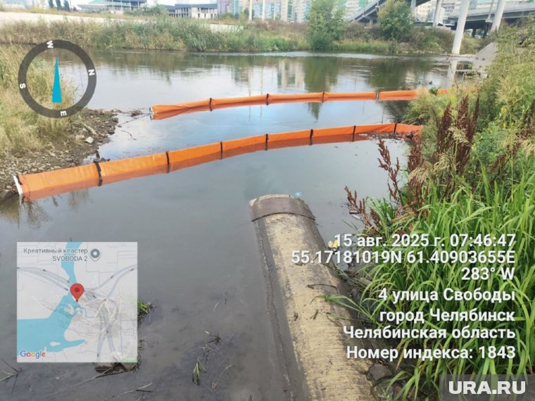 Пятно обещают устранить сегодня 