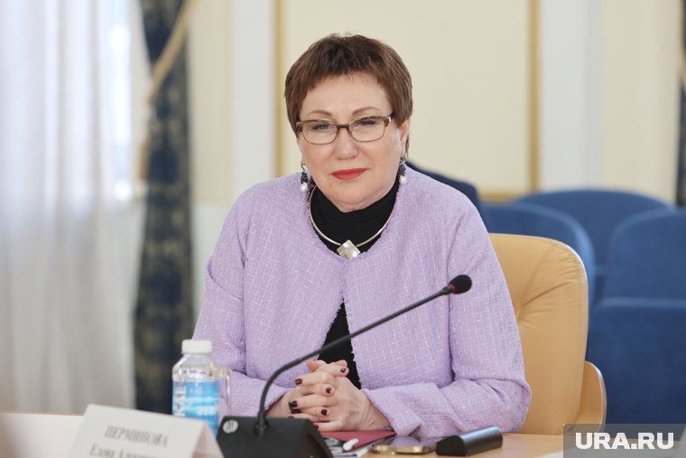 Перминова встретилась с учащимися в Кургане