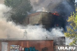 По районам Пензы распространился дым от пожара (архивное фото)